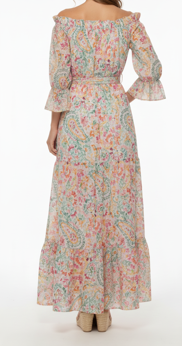 Vestido Largo Primavera: Paquete mayoreo 3 piezas