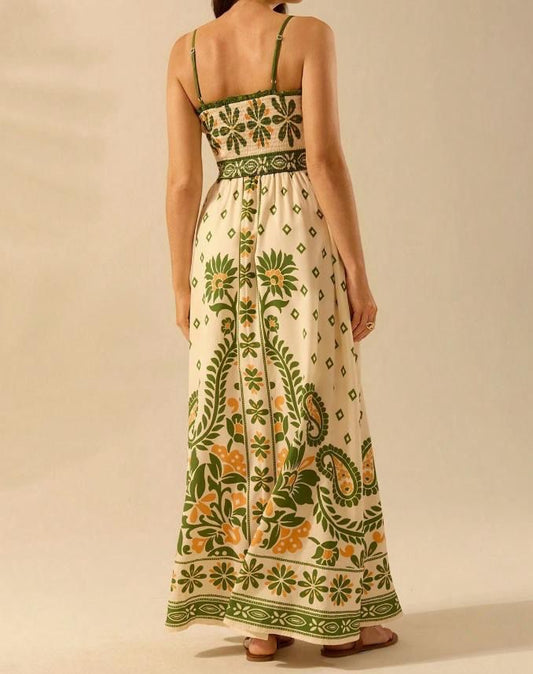 Vestido de tirantes estampado con flores: Paquete de mayoreo 3 piezas