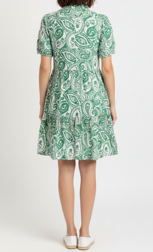 Vestido camisero corto color de mandalas: Paquete mayoreo 3 piezas