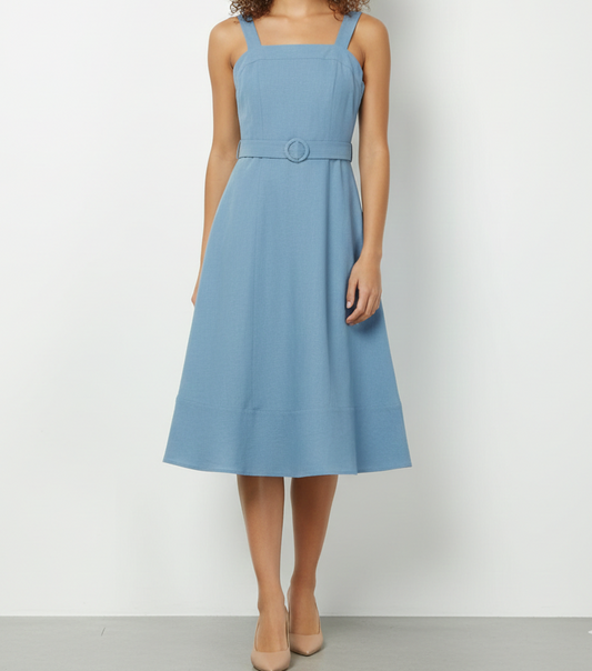 Vestido de tirante en mezclilla: Paquete mayoreo 3 piezas