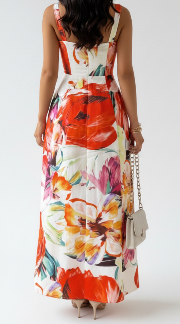 Vestido de tirante grueso Jardín de Verano: Paquete mayoreo 3 piezas